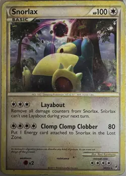 Pokemon TCG • Snorlax 33/95 - Call of Legends [Non-Holo] - Image 1