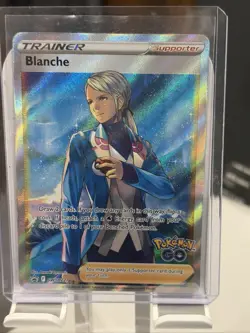 Blanche SWSH227 Black Star Promo Full Art Pokemon Go - Near Mint Pokemon TCG - Image 1