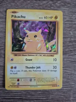 Pokemon Pikachu TCG Reverse Holo Card 35/108 XY Evolutions LP - Image 1