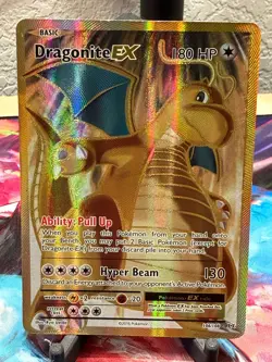 Dragonite EX 106/108 XY Evolutions Full Art Holo Pokemon 2016 HP/Damaged - Image 1