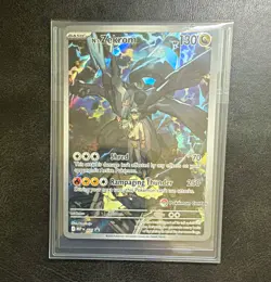 Pokemon TCG N's Zekrom 031 Mega Evolution Promo Holo Full Art Promo 130 HP - Image 1