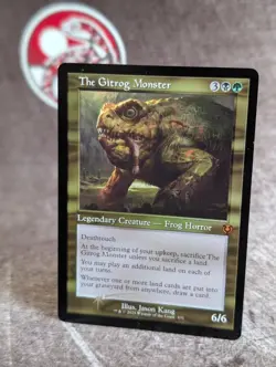 MTG, The Gitrog Monster #431, Retro Frame, Innistrad Remastered, NM, Mythic Foil - Image 1