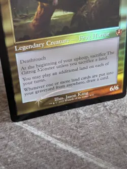 MTG, The Gitrog Monster #431, Retro Frame, Innistrad Remastered, NM, Mythic Foil - Image 2