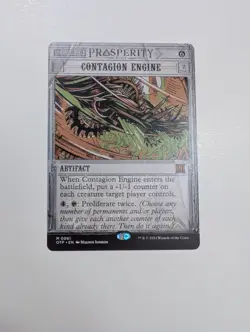 MTG - Contagion Engine - Outlaws of Thunder Junction: Breaking News NM/M Cond - Image 1