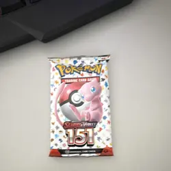 Pokemon TCG Scarlet & Violet 151 Booster Pack 10 Cards Mew English - Image 1
