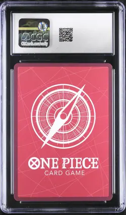 2022 ONE PIECE ST01-STRAW HAT CREW 001 MONKEY D. LUFFY ERRATA CGC 10 - Image 2