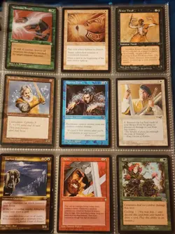 Vintage Magic The Gathering Collection Card Lot MTG 1993-1998 Pre-Rarity Symbol - Image 1