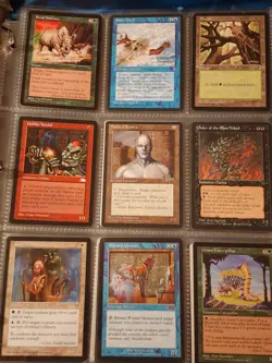 Vintage Magic The Gathering Collection Card Lot MTG 1993-1998 Pre-Rarity Symbol - Image 4