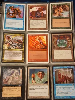 Vintage Magic The Gathering Collection Card Lot MTG 1993-1998 Pre-Rarity Symbol - Image 3