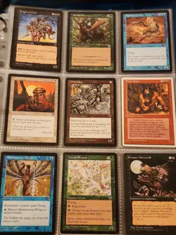 Vintage Magic The Gathering Collection Card Lot MTG 1993-1998 Pre-Rarity Symbol - Image 4