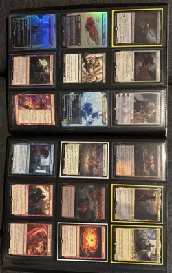 Magic the Gathering cards lot binder collection Valgavoth, Displacer Kitten - Image 3