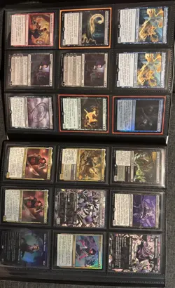 Magic the Gathering cards lot binder collection Valgavoth, Displacer Kitten - Image 4