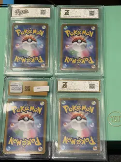 Pokemon TCG CGC Graded JPN Terastal Fest ex Holo Eeveelutions ex 4-Card Lot 2024 - Image 2