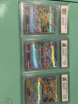Pokemon TCG CGC Graded JPN Terastal Fest ex Holo Eeveelutions ex 4-Card Lot 2024 - Image 3