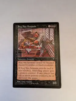 Suq'Ata Assassin - Visions - Magic: the Gathering MTG - Vintage - Image 1