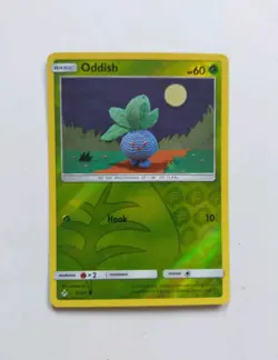 Oddish Reverse Holo 6/214 Unbroken Bonds Pokemon Card Asako Ito NM English TCG - Image 1