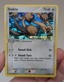 Pokemon TCG Dodrio 26/106 Reverse Holo EX Emerald 2005 English - Image 1