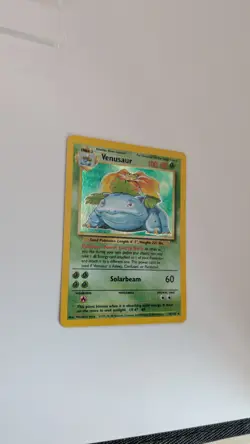 Pokemon TCG Venusaur 15/102 Base Set Holo Unlimited Rare LP - Image 5