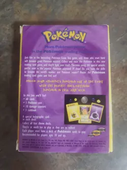 Pokemon TCG Zap! Theme Deck English 1999 Wizards of the Coast Complete - Image 2
