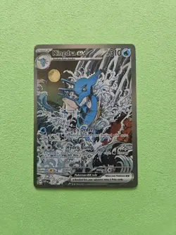 Pokemon Kingdra EX 131 TCG Shrouded Fable Scarlet Violet Promo Card NM Condition - Image 1