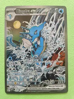 Pokemon Kingdra EX 131 TCG Shrouded Fable Scarlet Violet Promo Card NM Condition - Image 2