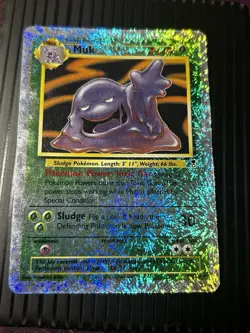 Pokemon TCG Muk 16/110 Legendary Collection Reverse Holo Rare ENG 2002 DMG - Image 1