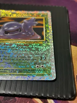 Pokemon TCG Muk 16/110 Legendary Collection Reverse Holo Rare ENG 2002 DMG - Image 2