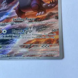 Pokemon 2023 TCG Groudon Holo Card 199/182 Paradox Rift Illustration Rare - Image 5