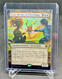 MTG / Loot, the Key to Everything / BIG #0062 / RAISED FOIL (Showcase) Rare / NM - Image 1