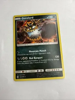 Guzzlord Holo Rare SM - Cosmic Eclipse 136/236 NM Pokemon TCG - Image 1