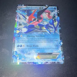 Pokemon TCG Ash-Greninja EX XY133 XY Holo Promo Card Very Clean Likely Gradeable - Image 2