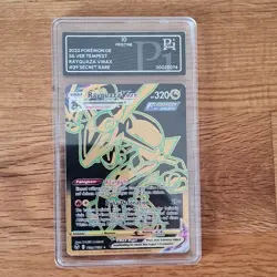 Rayquaza VMAX Pokemon TCG Silver Tempest Secret Rare Holo #29 DE 2022 KP 320 - Image 1