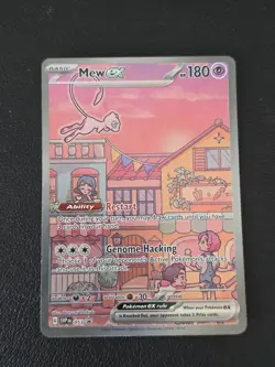 Pokemon TCG Mew EX Sv: Scarlet & Violet Promo Holo 180HP Basic 053 - Image 1