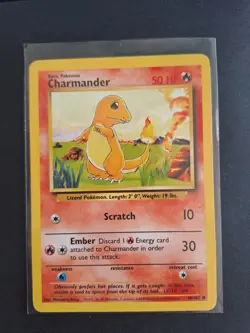 Pokemon TCG Base Set 6-Card Lot, Bulbasaur, Charmander, Squirtle + Stage 1s - Image 3