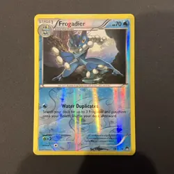 Pokemon TCG Frogadier Breakpoint 39/122 Reverse Holo Uncommon - Image 1