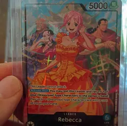 Rebecca OP15-039 Alt Art Leader Holo - One Piece Adventure on Kami's Island - Image 1