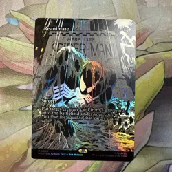Borderless Foil Reanimate, MTG, Marvel's Spider-Man, Magic the Gathering, 20 - Image 1