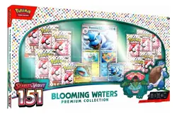 Pokemon TCG Scarlet & Violet 151 Blooming Waters Premium Collection Box Booster - Image 1