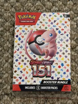 Pokemon TCG Scarlet and Violet 151 Booster Bundle Set 290-85321 - SEALED 820650853210 - Image 1