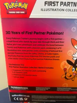 Pokemon TCG First Partner Illustration Collection Series 2 Box Promo Booster New - Image 5