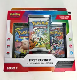 Pokemon TCG First Partner Illustration Collection Series 2 Box Booster Promo - Image 1