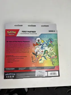 Pokemon TCG First Partner Illustration Collection Series 2 Box Booster Promo - Image 2
