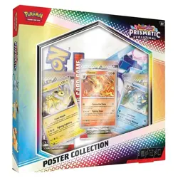 Pokemon Scarlet & Violet Prismatic Evolutions Poster Collection [FACTORY SEALED] - Image 1