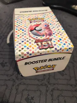 Pokemon Scarlet & Violet EMPTY 151 Booster Bundle Display BOX ONLY No Crease - Image 2