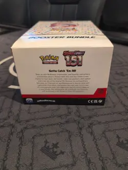 Pokemon Scarlet & Violet EMPTY 151 Booster Bundle Display BOX ONLY No Crease - Image 5