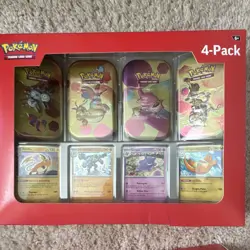 Pokemon Scarlet & Violet—151 Mini Tin 4-Pack Box with Promo LOT of 2 -Sam’s Club - Image 4