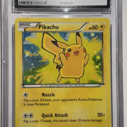 Pokemon XY Lego Movie Exclusive, Pikachu #42 Cosmos Holo - Image 2