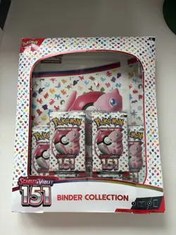 POKEMON 151 Binder Collection Set Boxed With Cards Sealed Scarlett And Violet - Image 1