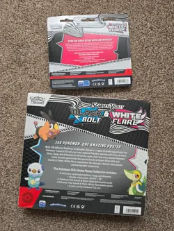 Pokemon TCG Scarlet & Violet: Black Bolt & White Flare Poster Collection & Tech - Image 2