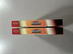 LOT OF 2 - Pokemon TCG SV8.5 Prismatic Evolutions Poster Collection Boxes Sealed - Image 5